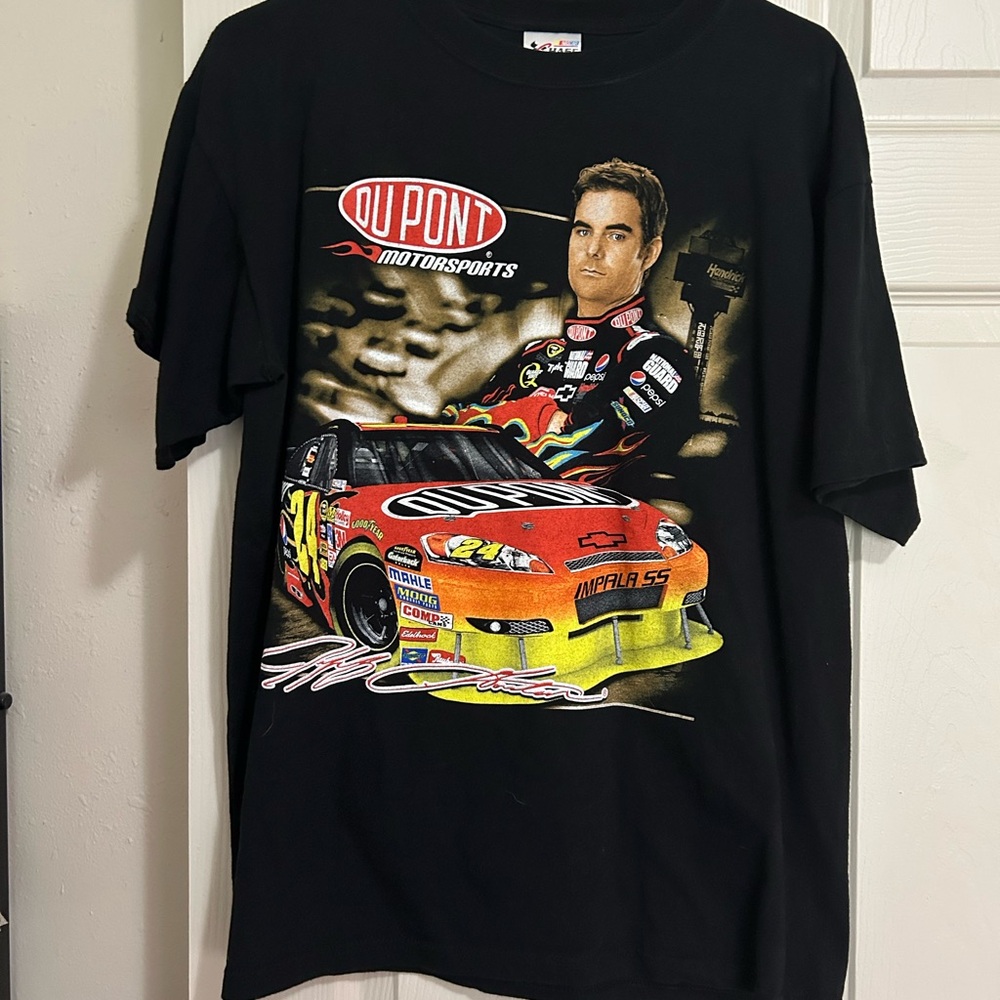 Motorsports Black Graphic T-Shirt